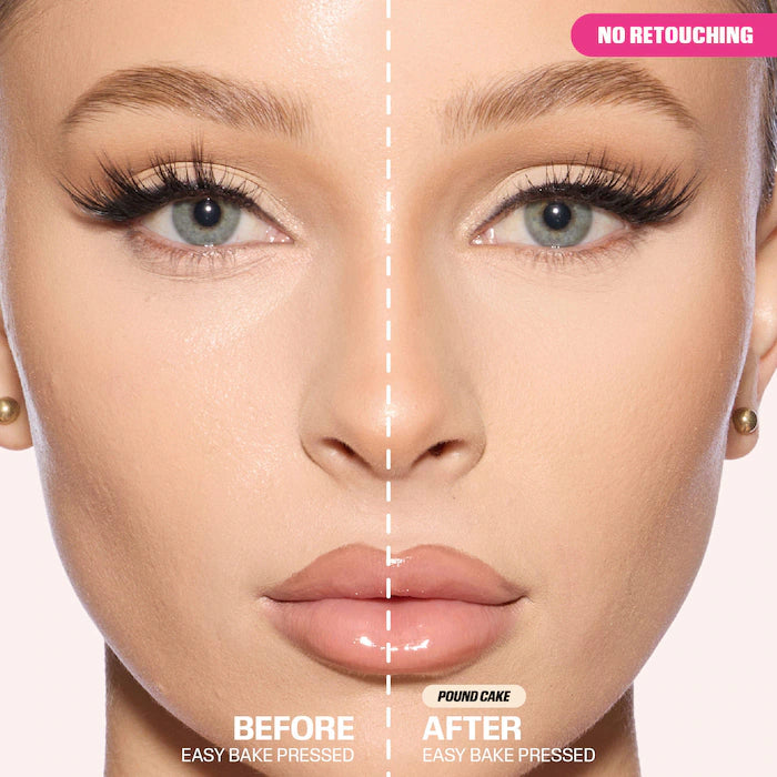 HUDA BEAUTY
Easy Bake Airbrush Matte Pressed Setting Powder