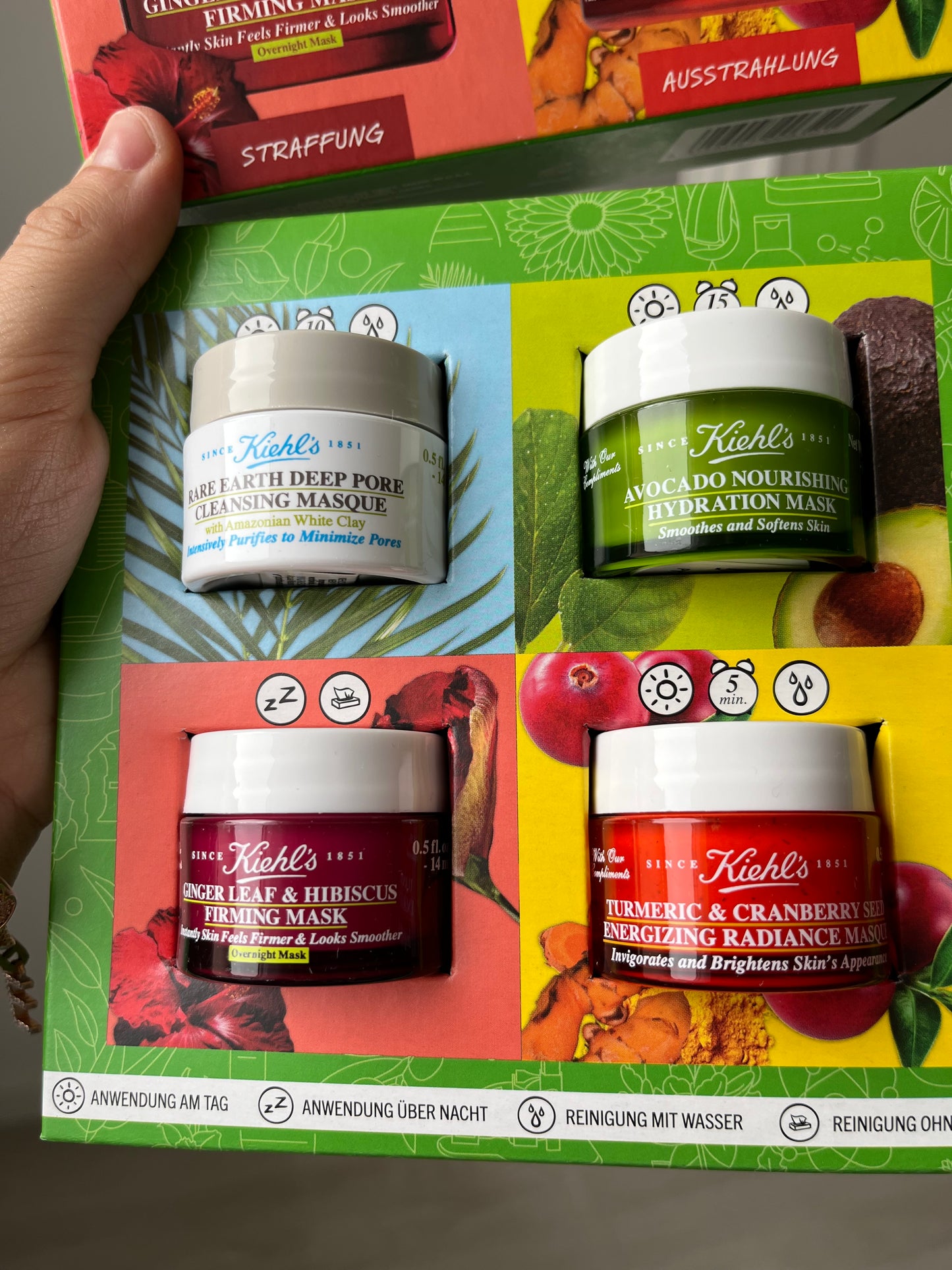 Kiehls masken set