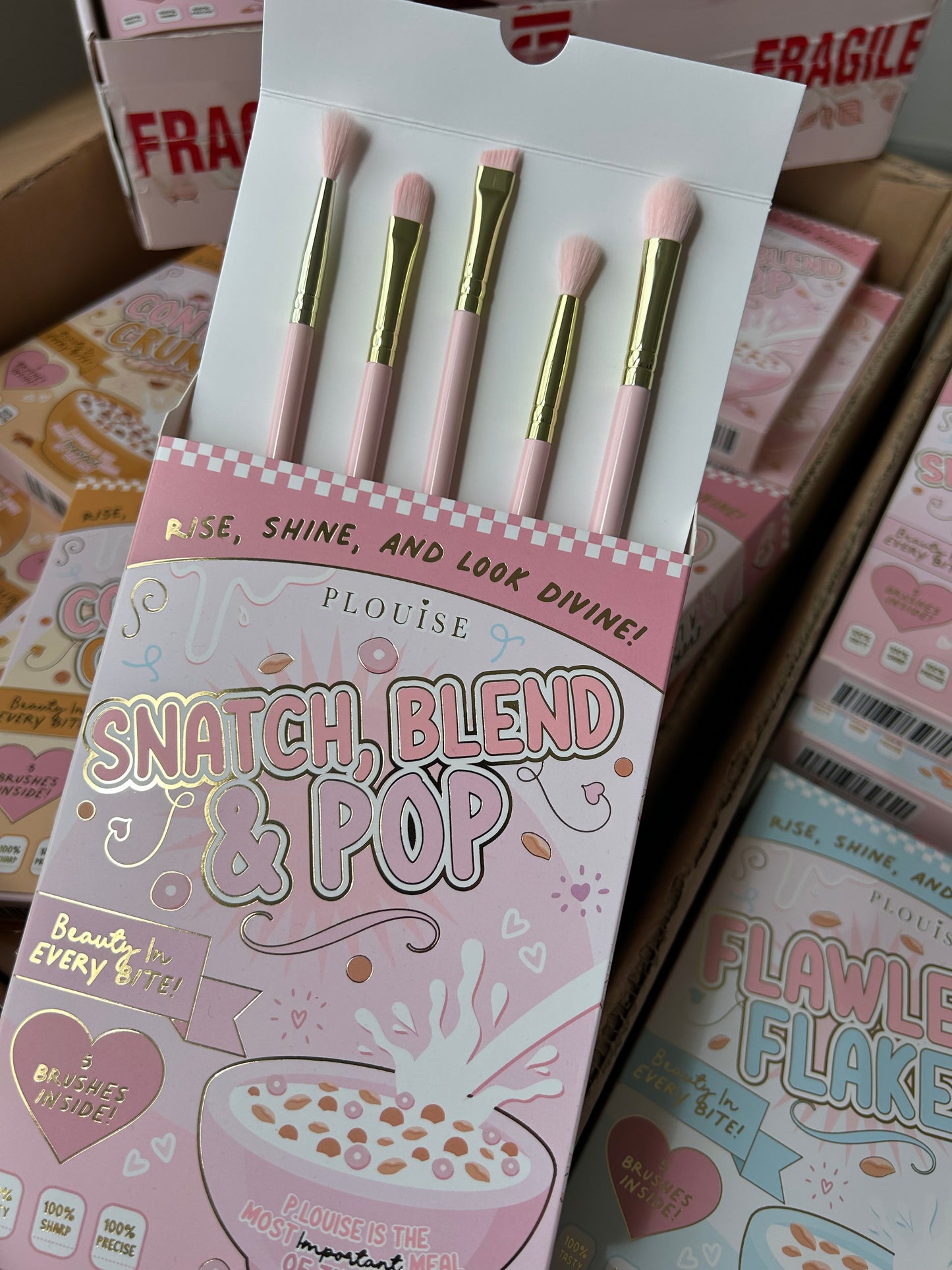 Plouise Snatch Blend & Pop Brush Set