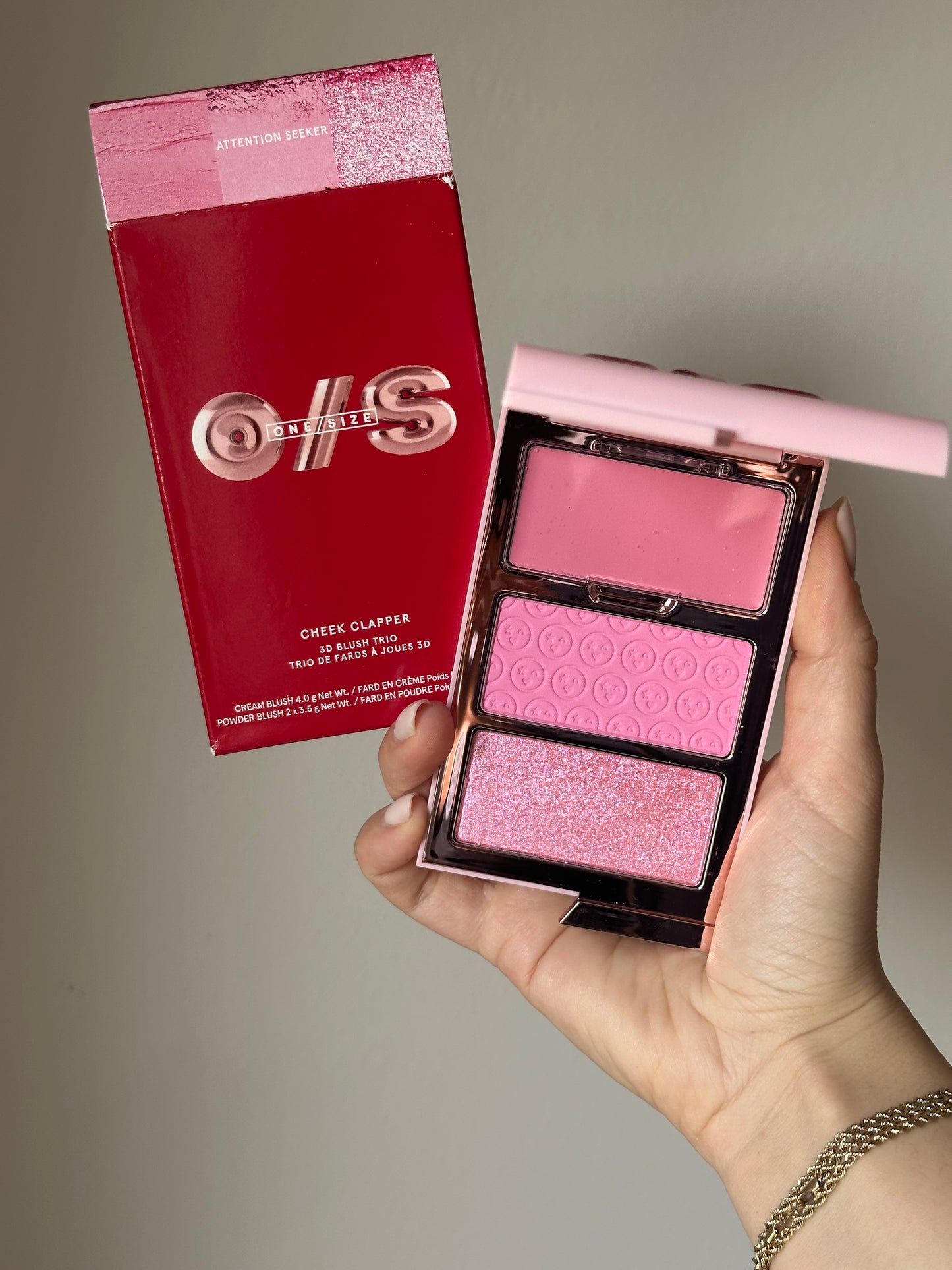 ONE SIZE - Cheek Clapper Blush Trio