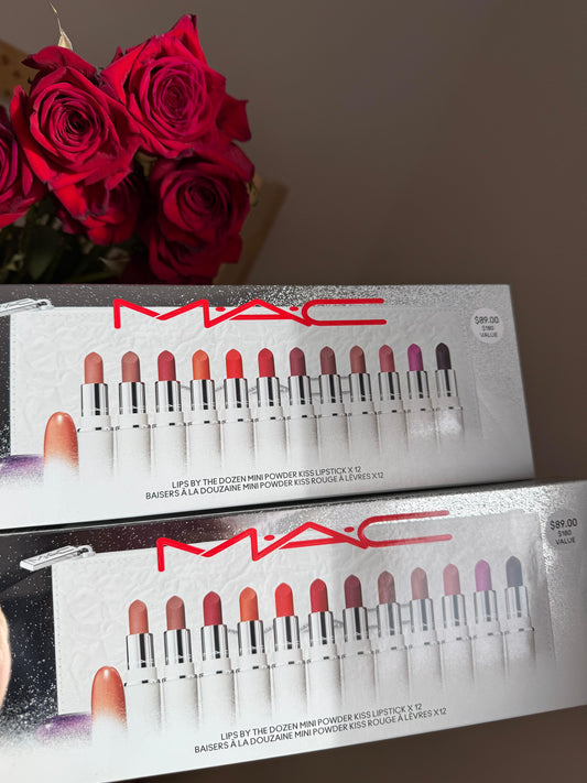 MAC - Lips by the Dozen Mini Powder Lipstick X 12