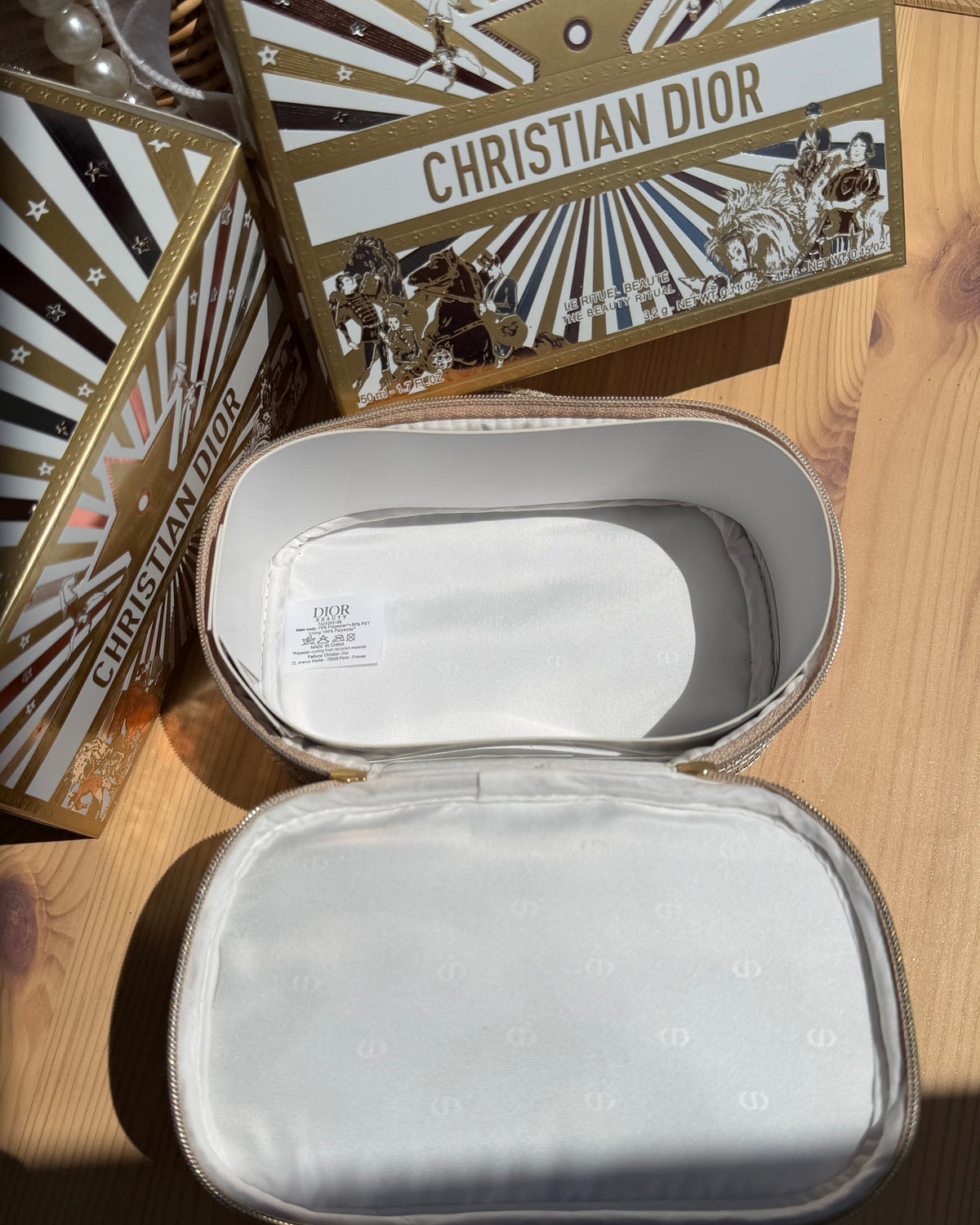 Christian Dior Sparkling Makeup Pouch