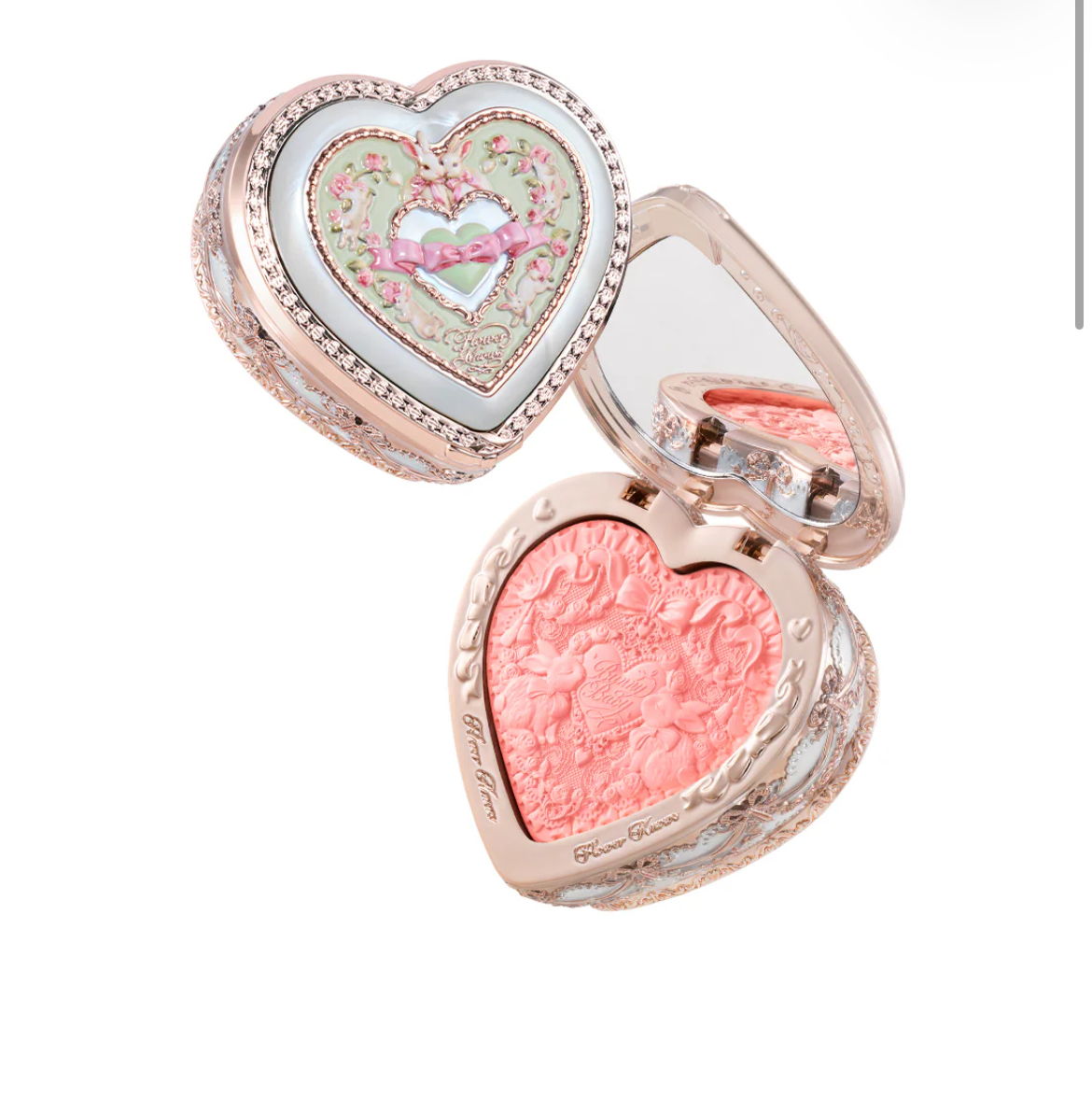 Flower Knows Bunny Garden Embossed Blush