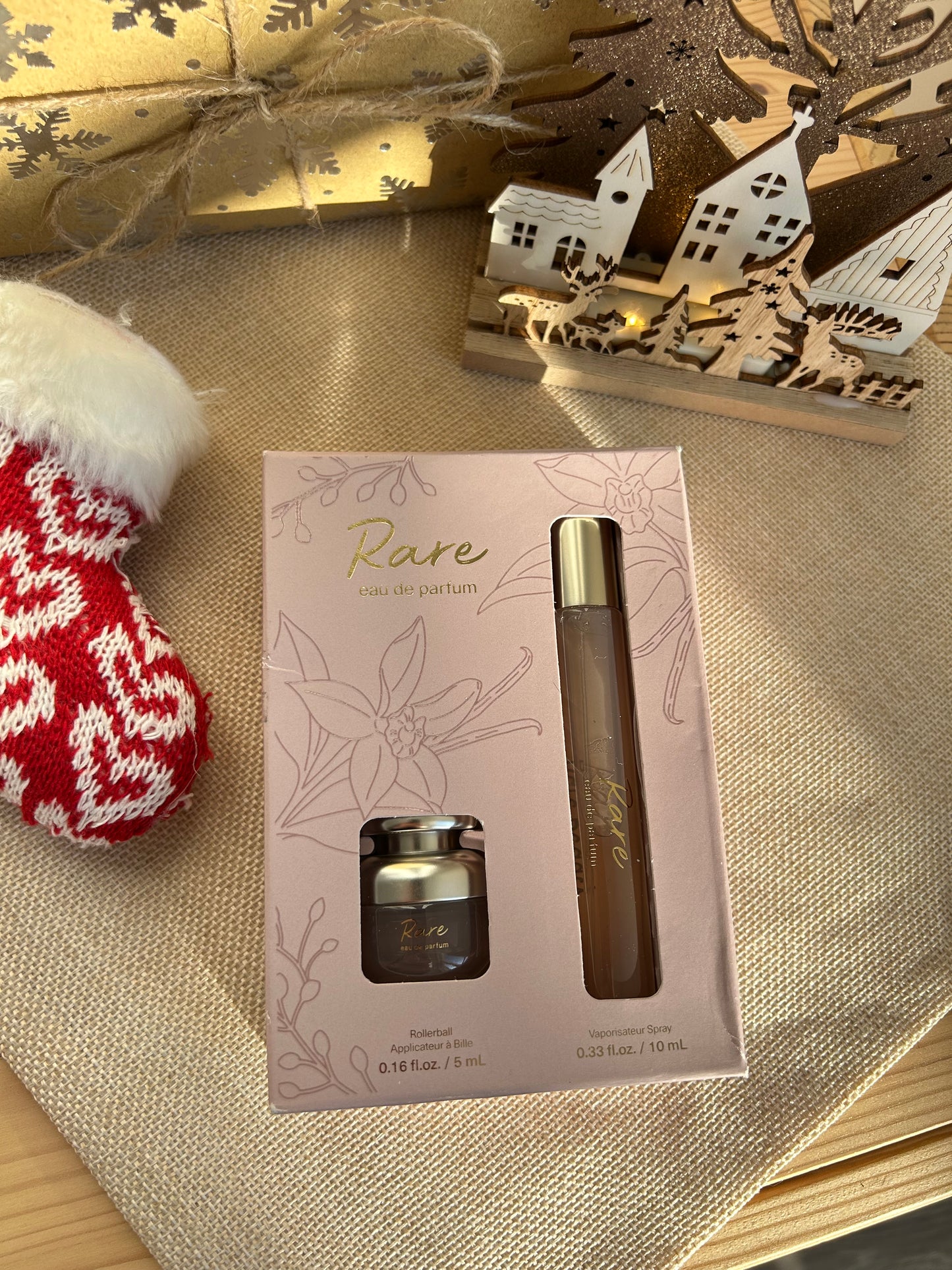 Mini Rare Eau de Parfum Set with Vanilla and Caramel