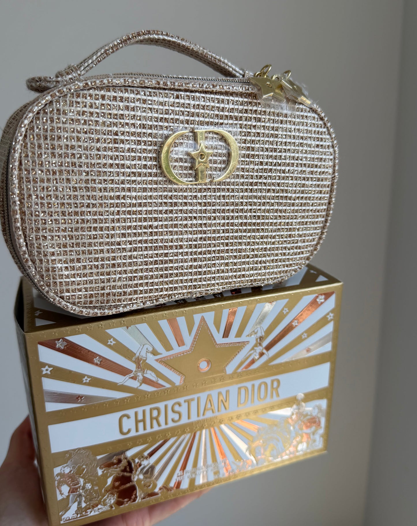 Christian Dior Sparkling Makeup Pouch