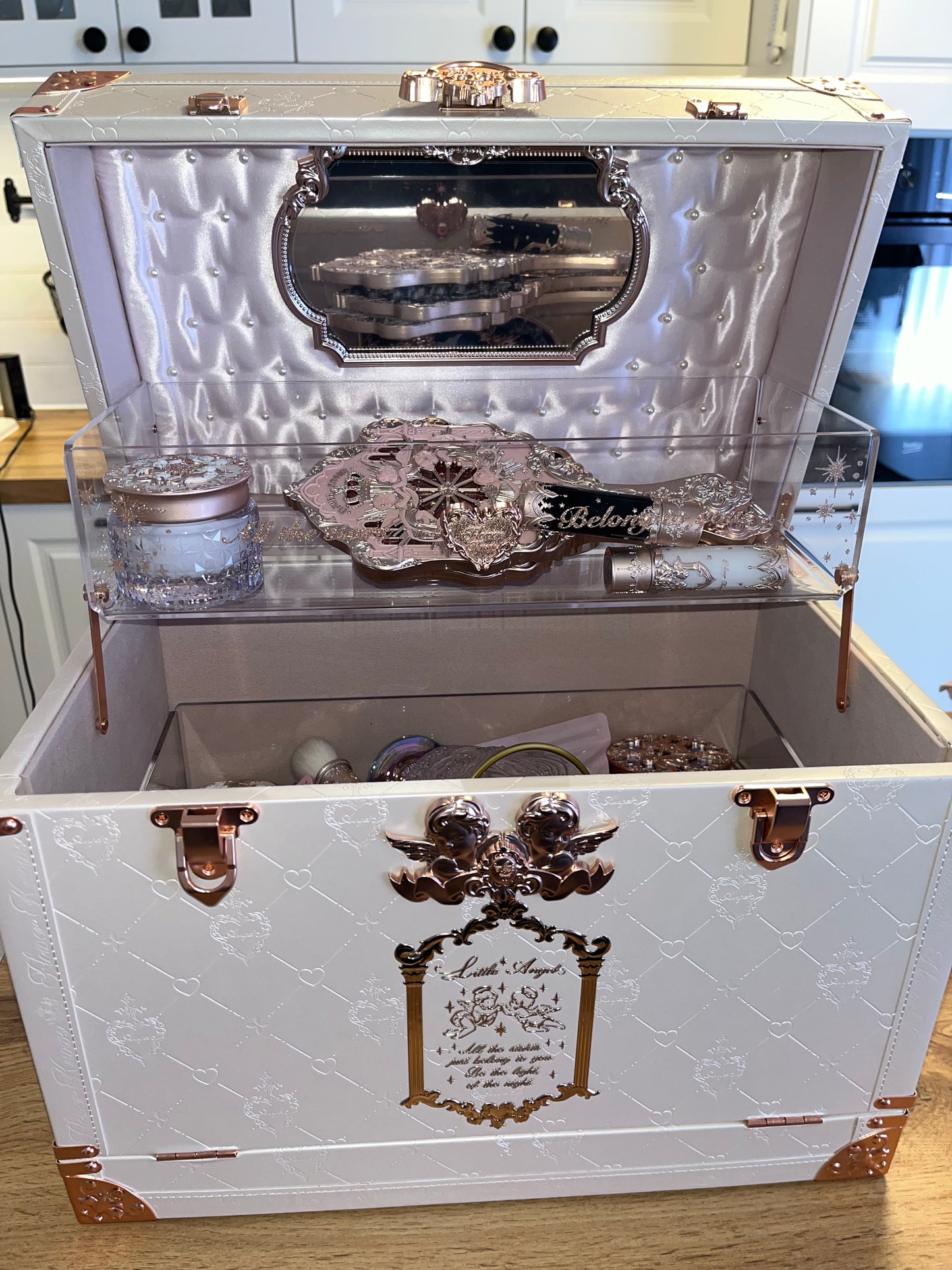 FLOWER KNOWS Makeup & Jewelry box