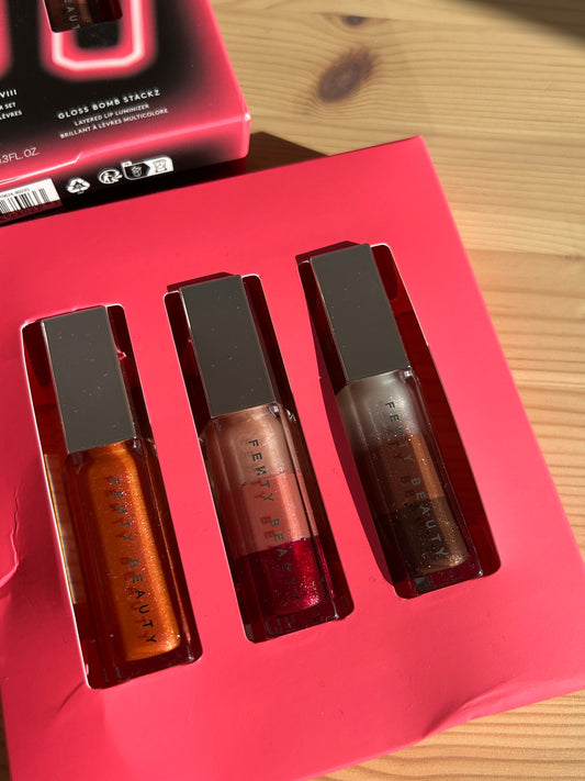 GLOSSY POSSE VIII 3-PIECE LIP LUMINIZER SET