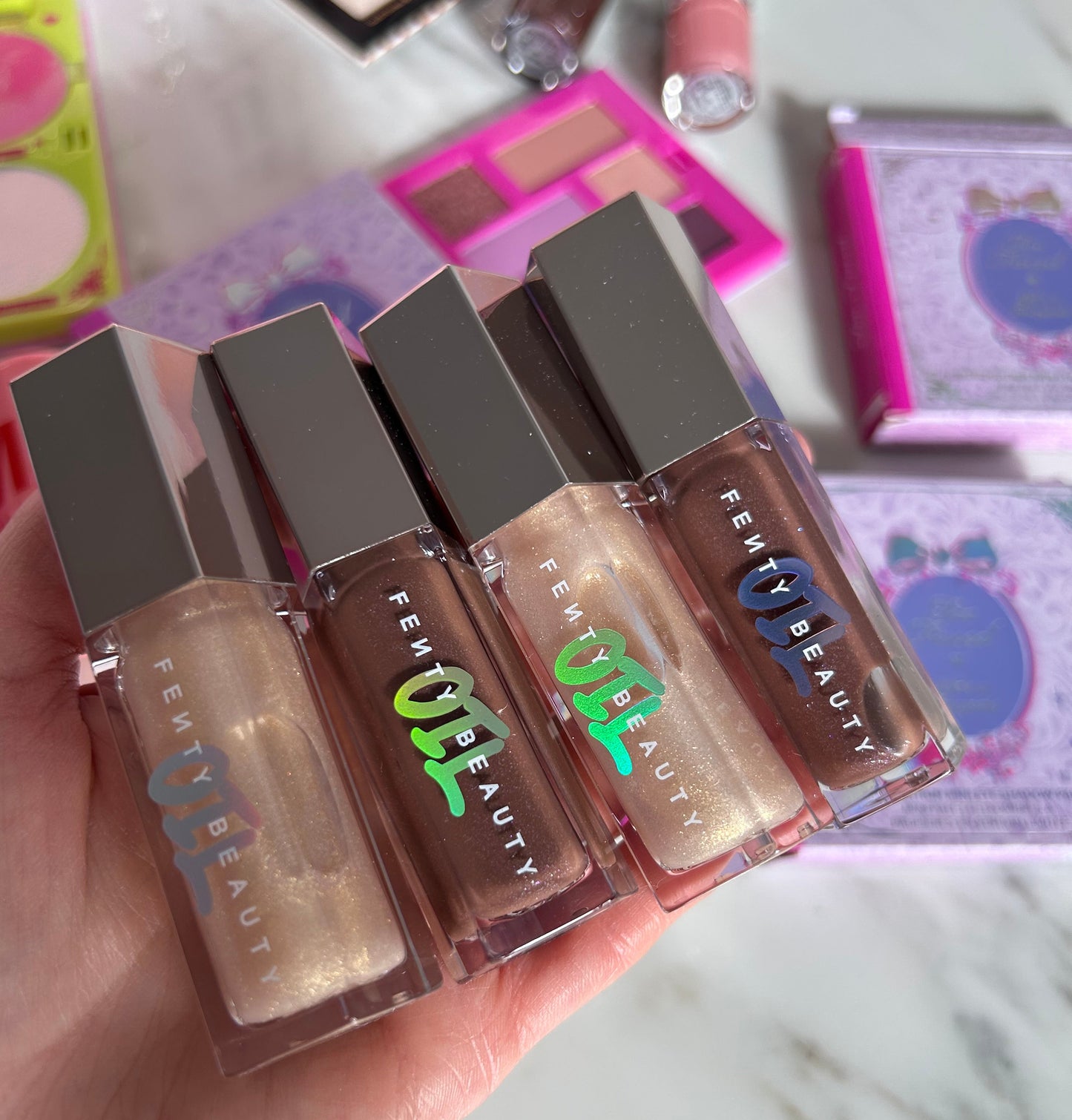 FENTY BEAUTY GLOSS BOMB OIL LUMINIZING LIP OIL 'N GLOSS