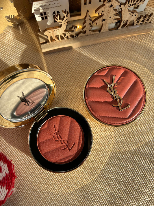 YSL MAKE ME BLUSH 24H BUILDABLE BLURRING POWDER BLUSH