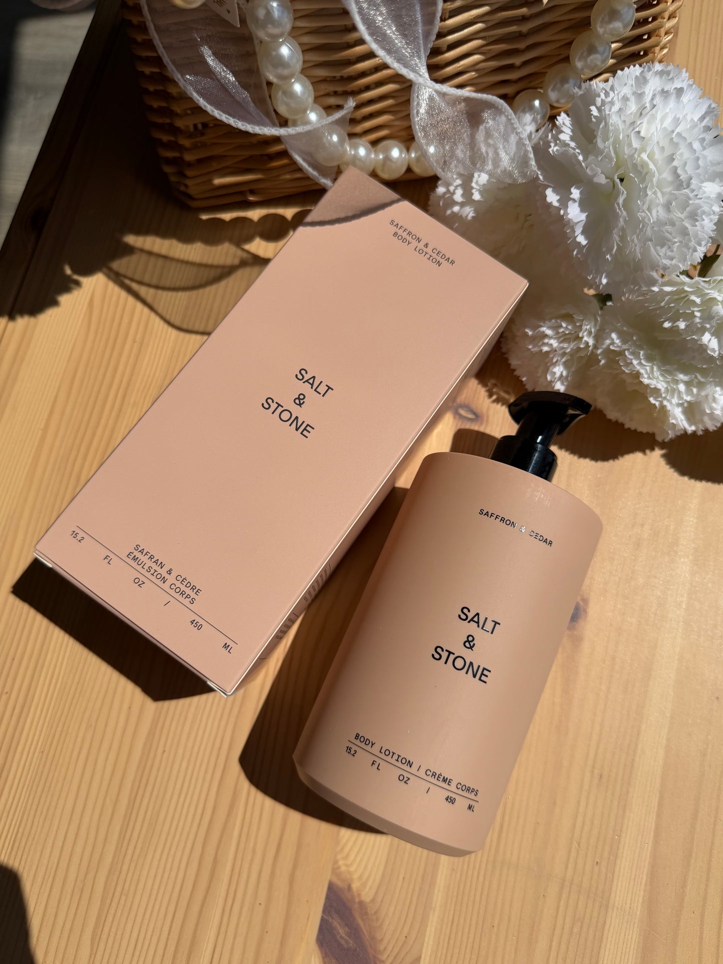Salt & Stone - Saffron &Cedar Body Lotion