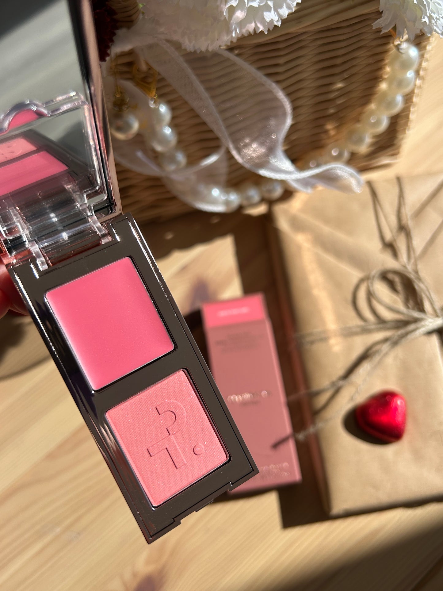 Patrick Ta Mini Major Headlines Double-Take Crème & Powder Blush Duo