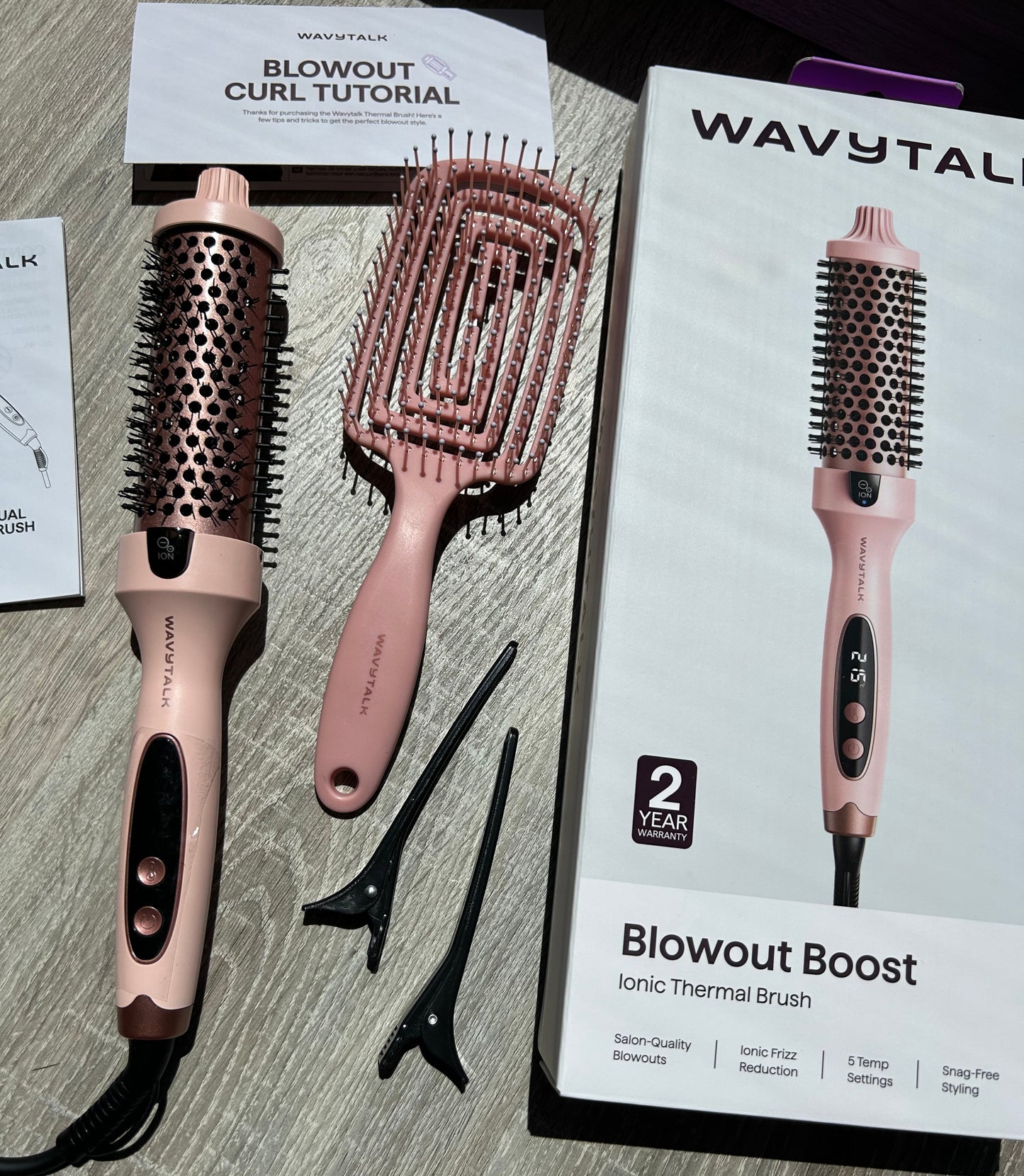 Wavytalk Blowout Boost Ionic Thermal Brush