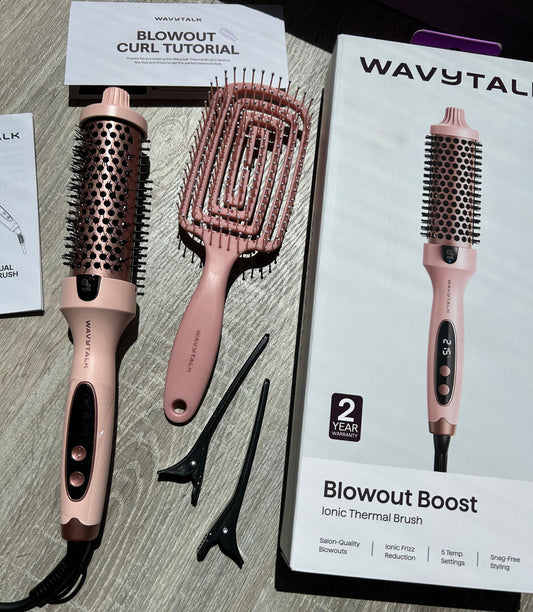 Wavytalk Blowout Boost Ionic Thermal Brush
