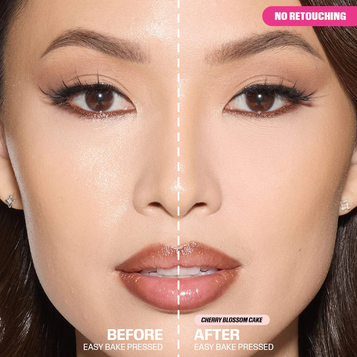 HUDA BEAUTY 
Easy Bake Airbrush Matte Pressed Setting Powder