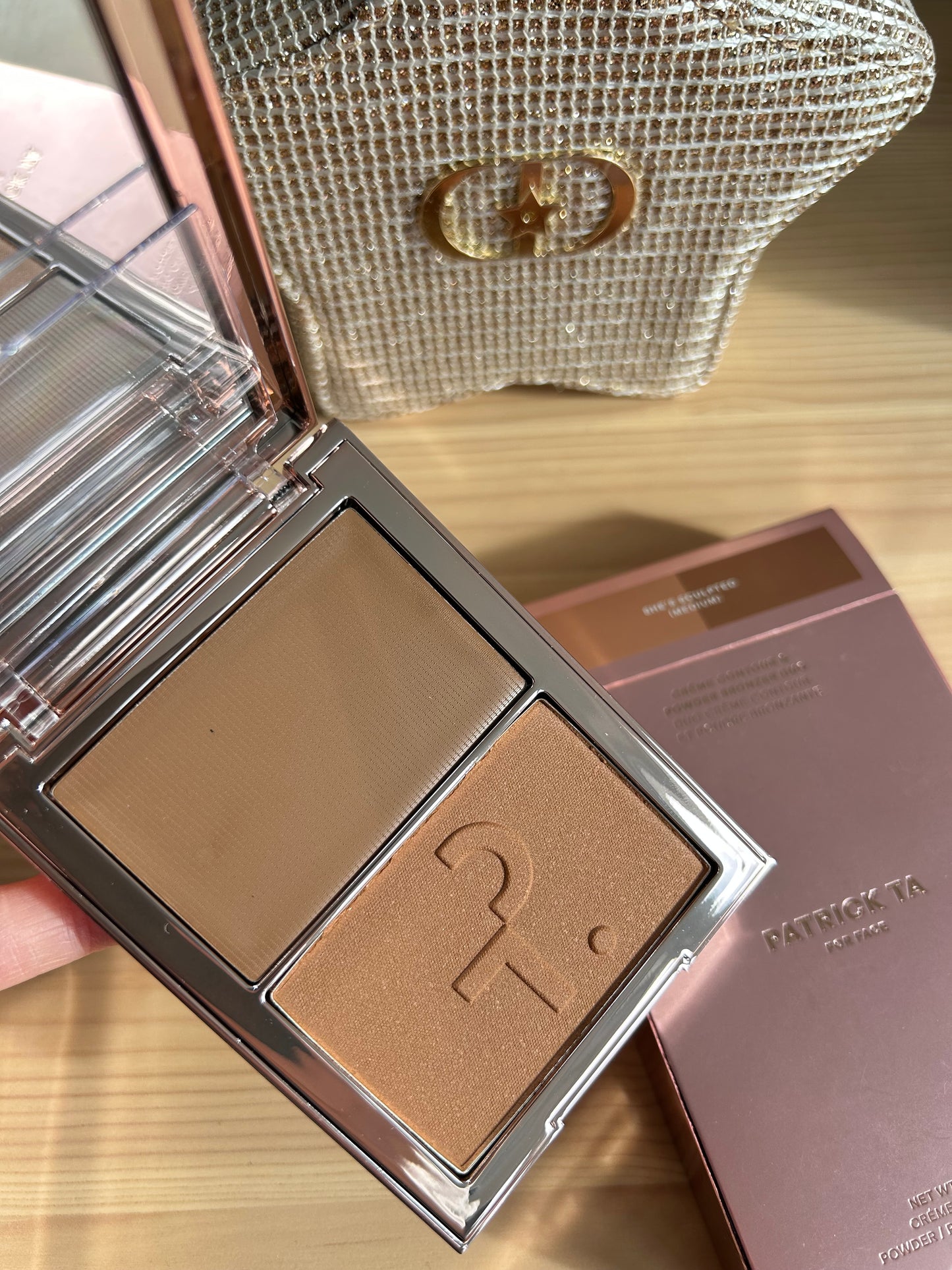 PATRICK TA  Major Sculpt Crème Contour & Powder Bronzer Duo