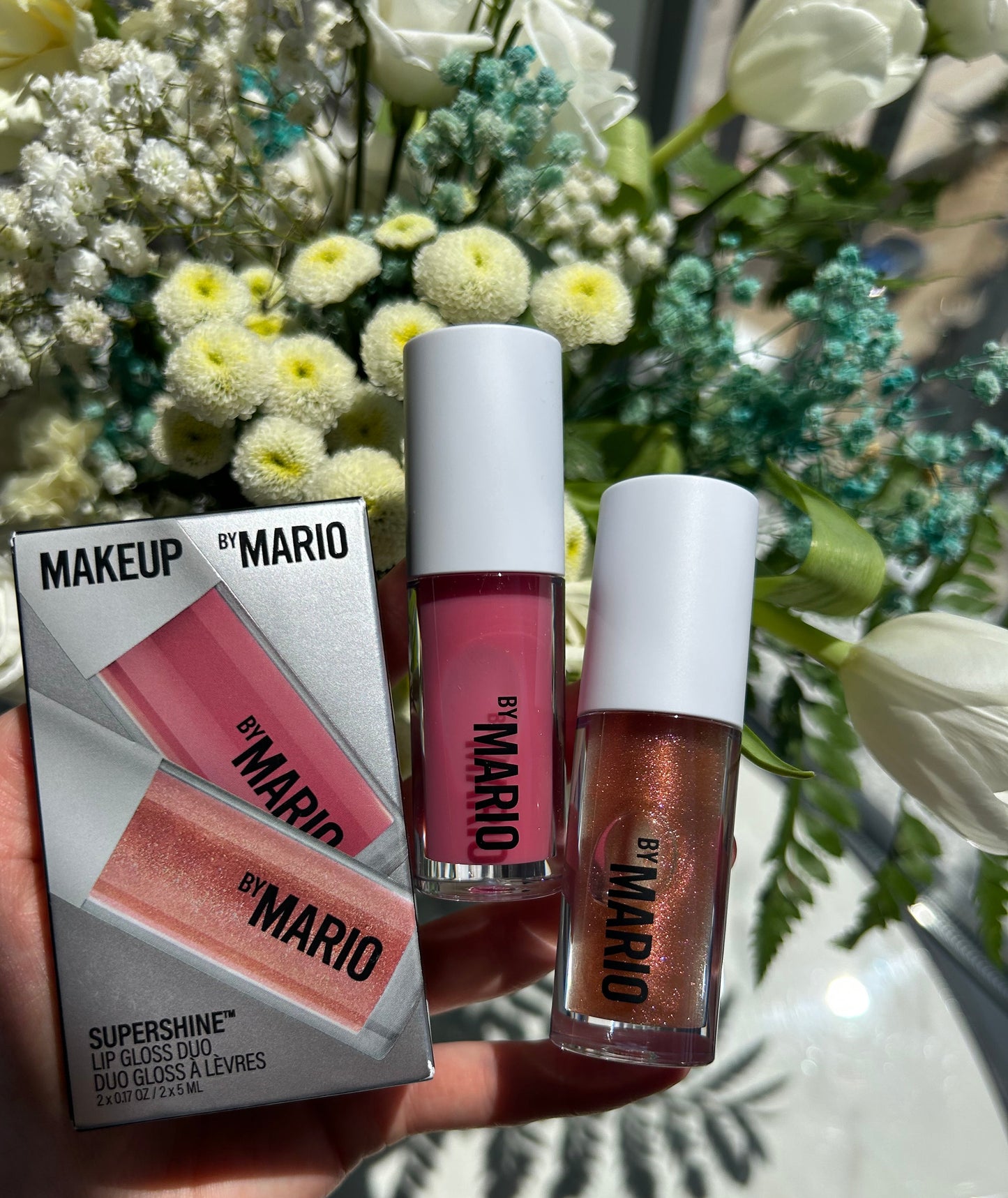 MAKEUP BY MARIO 
Hydrating SuperShine™ Lip Gloss Duo Gift Set