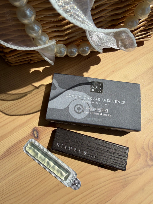 Rituals Luxury Car Air Freshner Holder + 2 Refills