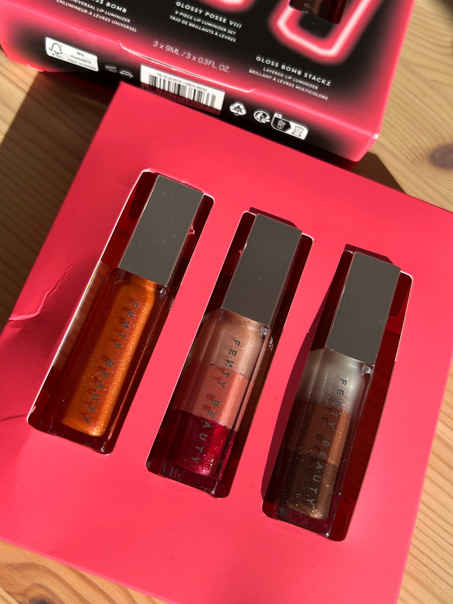 GLOSSY POSSE VIII 3-PIECE LIP LUMINIZER SET