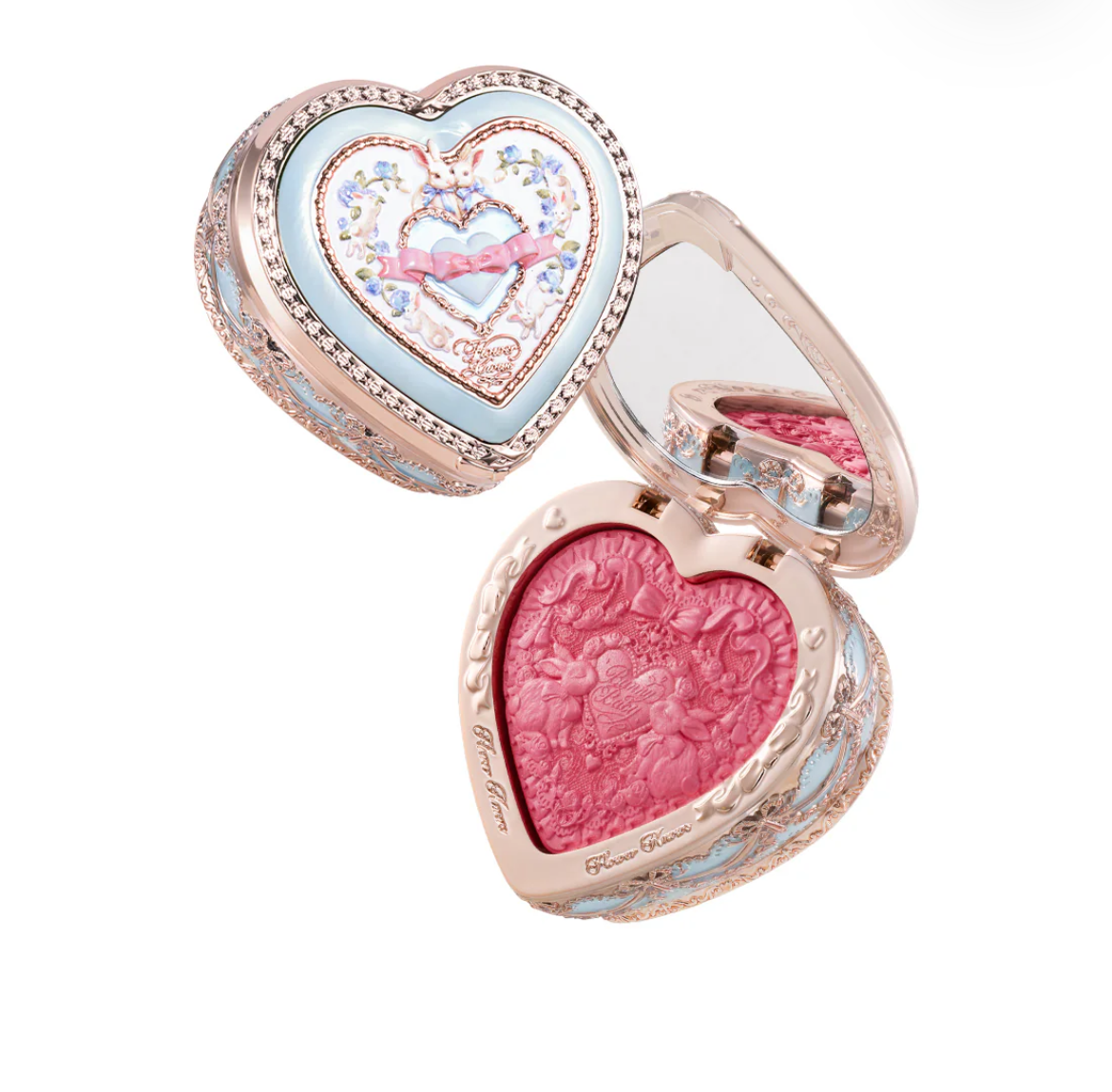 Flower Knows Bunny Garden Embossed Blush