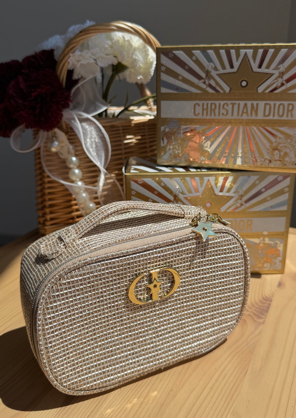 Christian Dior Sparkling Makeup Pouch
