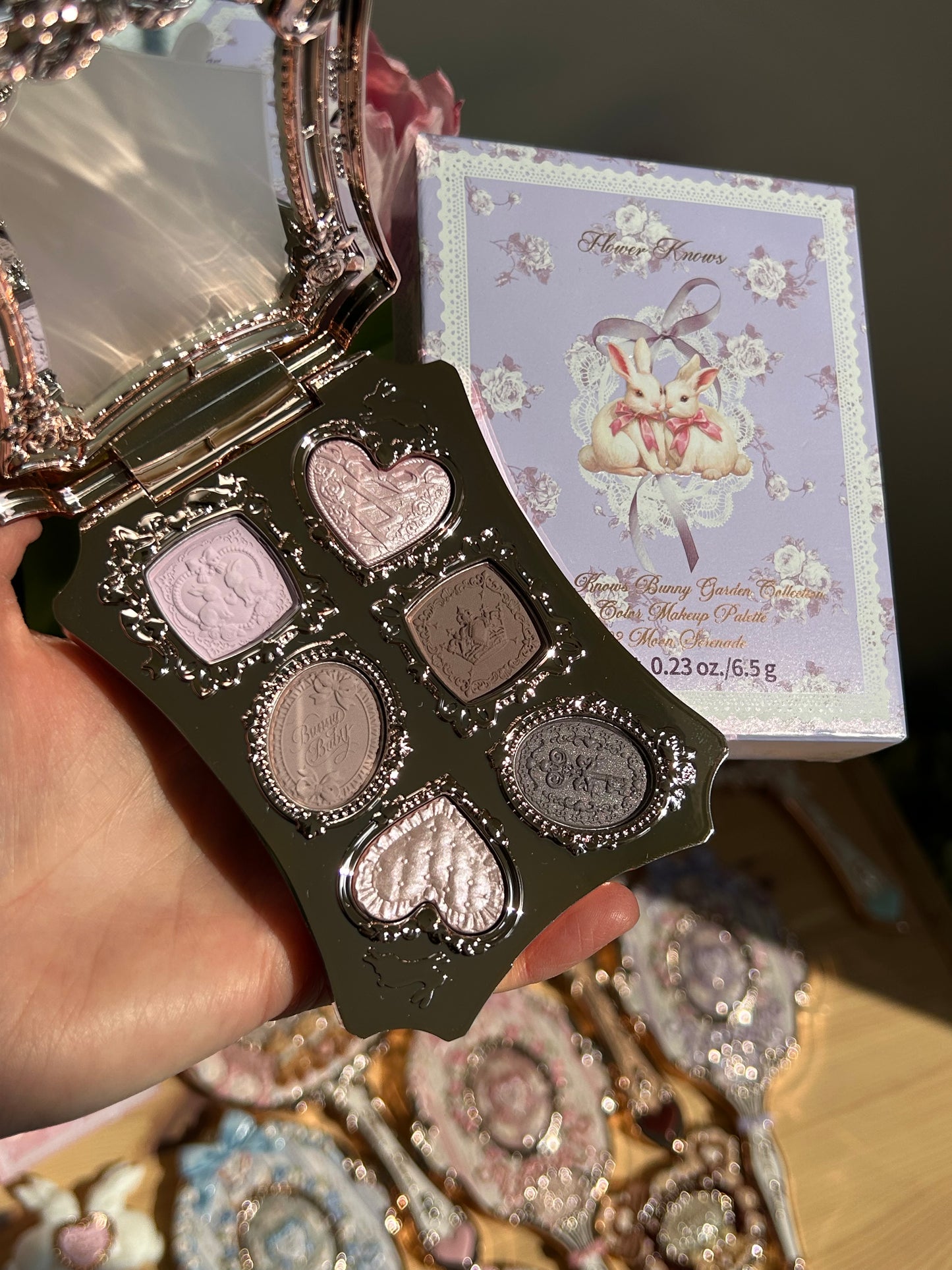 Flower Knows Bunny Garden 6-Color Makeup Palette