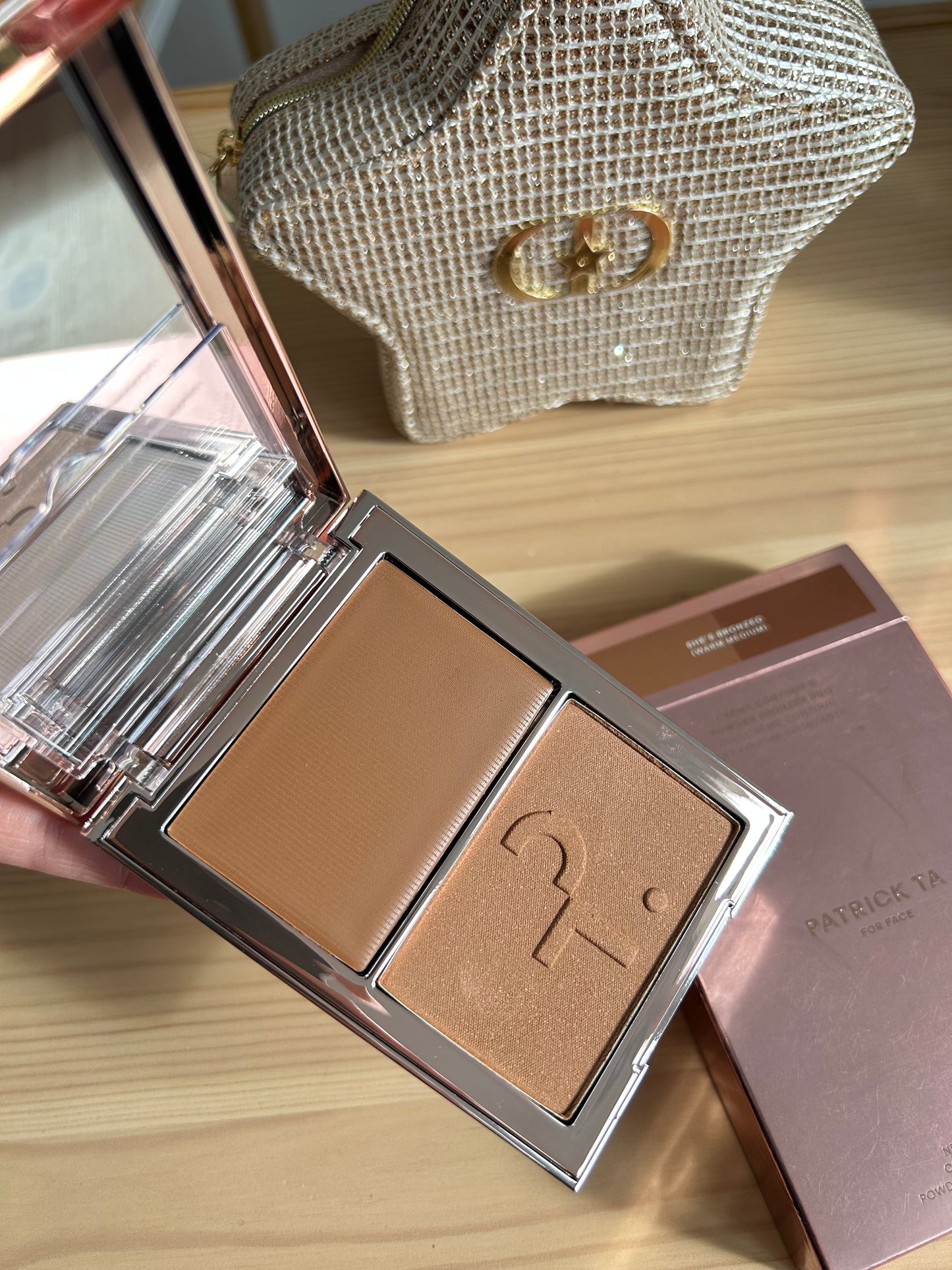 PATRICK TA  Major Sculpt Crème Contour & Powder Bronzer Duo