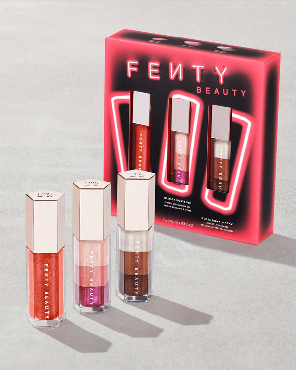 GLOSSY POSSE VIII 3-PIECE LIP LUMINIZER SET