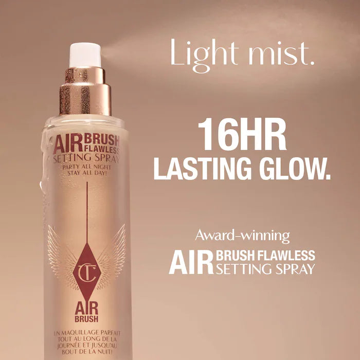 Charlotte Tilbury 
Airbrush Flawless Hydrating & Waterproof Setting Spray 100ml