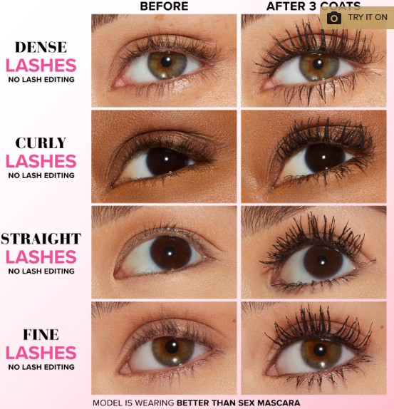 TOO FACED Better Than Sex Volumizing Mascara