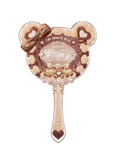 Flower Knows The Sweetie Bear Hand Mirror