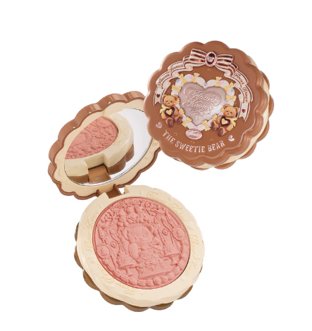 Flower Knows The Sweetie Bear Silk Satin Blush