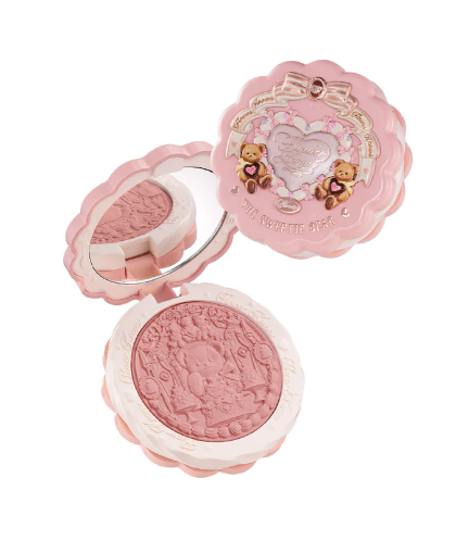 Flower Knows The Sweetie Bear Silk Satin Blush